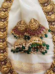 Premium Lakshmi Temple Neckpiece-G4003