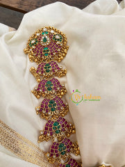 Premium AD Stone Jada Billai Bridal Hair Accessory-G4046