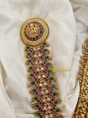 Antique Lakshmi Jada Billai Bridal Hair Accessory-G4047