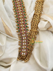 Antique Lakshmi Jada Billai Bridal Hair Accessory-G4047