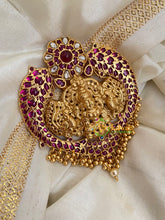 Premium AD Stone Lakshmi Jada Billai-Single-Red-G4051