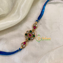 Rakshabandhan Jadau Kundan Rakhi -Flower -RB136