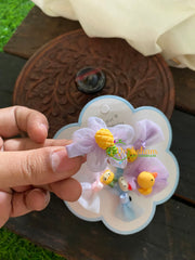 Kids Hair Clip-Assorted- Lavender, Blue-H001