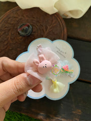 Daily Wear Kids Hair Clip-Assorted- Pink Yellow-H002