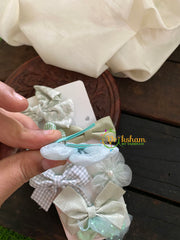 Daily Wear Kids Hair Clip-Assorted- Green-H004