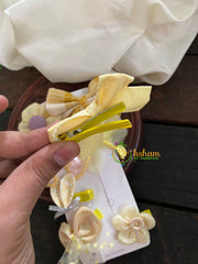 Daily Wear Kids Hair Clip-Assorted-Yellow-H005
