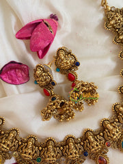 Simple Lakshmi Choker- Navarathna-G5369