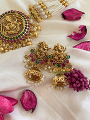 AD Gold Look Alike Temple High Neck Choker-G5405