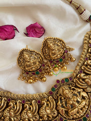Premium Lakshmi High Neck Choker -G5373