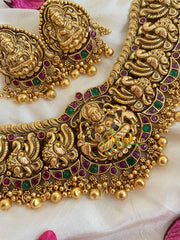 Premium Lakshmi High Neck Choker -G5373
