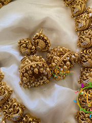 American Diamond Lakshmi Haram -G7419