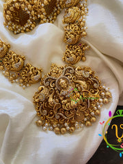 American Diamond Lakshmi Haram -G7419