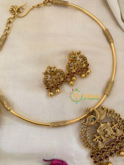 Premium AD Stone Hasli Choker -Palanquin -G9563