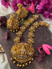 Premium AD Stone Lakshmi Neckpiece -G2637