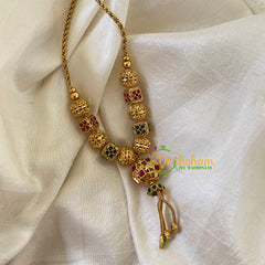 Premium AD Stone Short Neckpiece-G6528