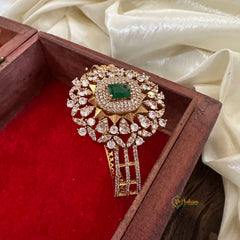 American Diamond Bracelet-Green-G10801