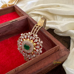 American Diamond Bracelet-Green-G10801