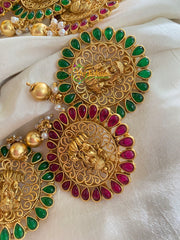 Precious Kemp Lakshmi Temple Jada Billai -G4076