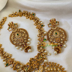 Premium AD Stone Short Neckpiece-G6437