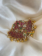 Premium Kemp Single Jada Billai -Bun Billai-Gold Bead-G6054