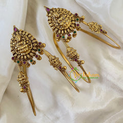 Traditional Lakshmi Vangi-Temple Armlet-Gold Bead -G6539