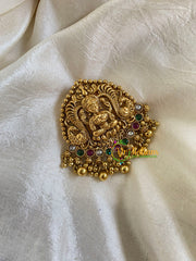 Lakshmi Single Jada Billai -Bun Billai-Gold Bead-G6173