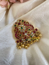 Premium Kemp Single Jada Billai -Bun Billai-Gold Bead-G6175