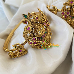 Traditional Lakshmi Vangi-Temple Armlet-Gold Bead-G6550
