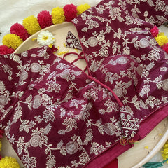 Light Mustard Yellow Plain Organza Saree-VS3615