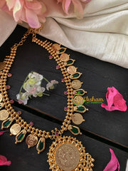 Traditional Lakshmi Pendant Palakka Coin Neckpiece-G4258