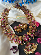 Precious Kundan Jadau Manga Lakshmi Neckpiece -J056
