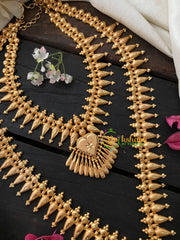 Traditional Kerala Bridal Neckpiece Set-Heart-G4298