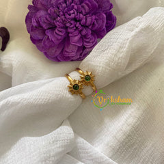 Premium AD Stone Toe Rings -String-G7583