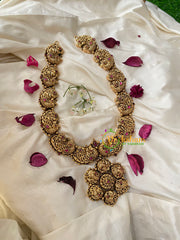 Antique 1gm gold Mid Length Neckpiece-G4322