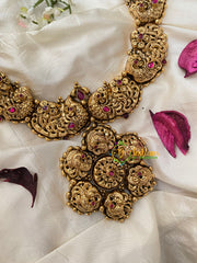 Antique 1gm gold Mid Length Neckpiece-G4322