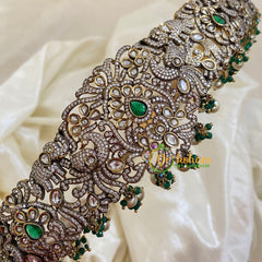 Premium Victorian Diamond Hipbelt -Green -Peacock-VV1150