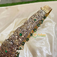 Premium Victorian Diamond Hipbelt -Green -Peacock-VV1150