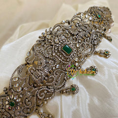 Premium Victorian Diamond Hipbelt -Green -VV1154