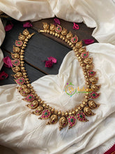 Gold Look Alike 1 gm Precious Kemp Maanga Maalai Haram-G4331