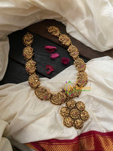 Antique 1gm gold Mid Length Neckpiece-G4322