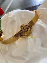 AD Stone Lakshmi Pendant Plain Hipbelt -G5438