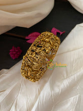 Premium Gold Temple Bangle-Krishna Radha-G4106