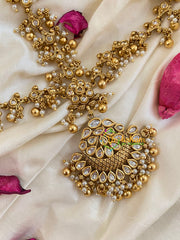 White Stone Bridal Maang Tikka-2 sided-G5426