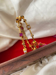 Premium Geometric AD Stone Bangle-G4102