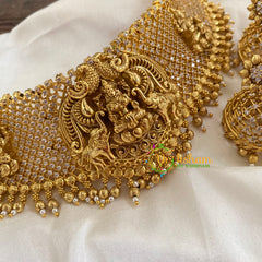 AD Gold Look Alike Temple High Neck Choker-G5295