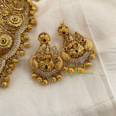 American Diamond Lakshmi High neck Choker -G7823