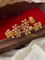 Premium AD Stone Floral Bangle-G409