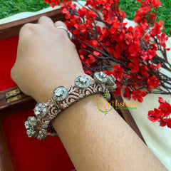 Dual Tone American Diamond Bracelet-Projection -G3240