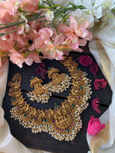 Guttapusalu Look Alike Lakshmi Short Neckpiece -G2659