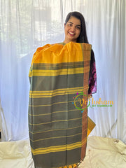 Yellow Chinnalampattu Saree-VS556